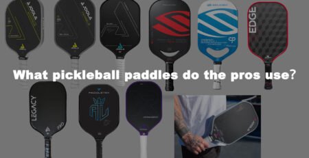 what pickleball paddles do the pros use