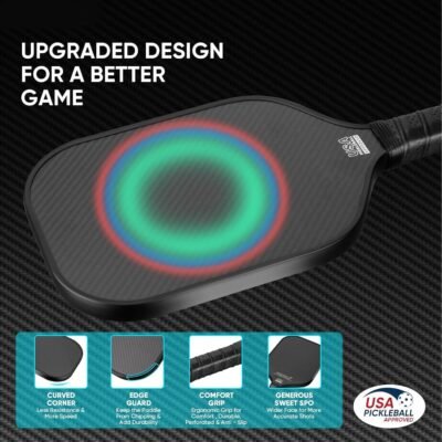 Graphite Pickleball Paddle For Beginner - Image 5