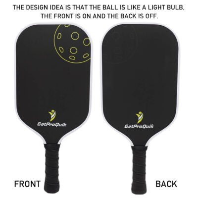 getproquik switch t700 carbon fiber pickleball paddle for beginner_03