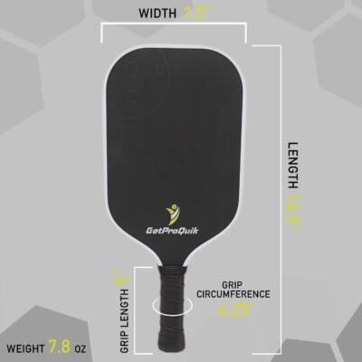 GetProQuik T700 Carbon Fiber Pickleball Paddle - Image 7