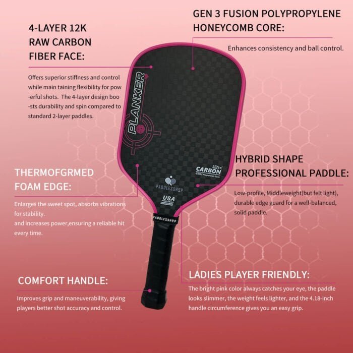 paddlesshop planker paddle for Intermediate player all point