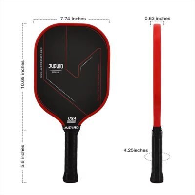 JUCIAO SPIN1.0 Pickleball Paddle size
