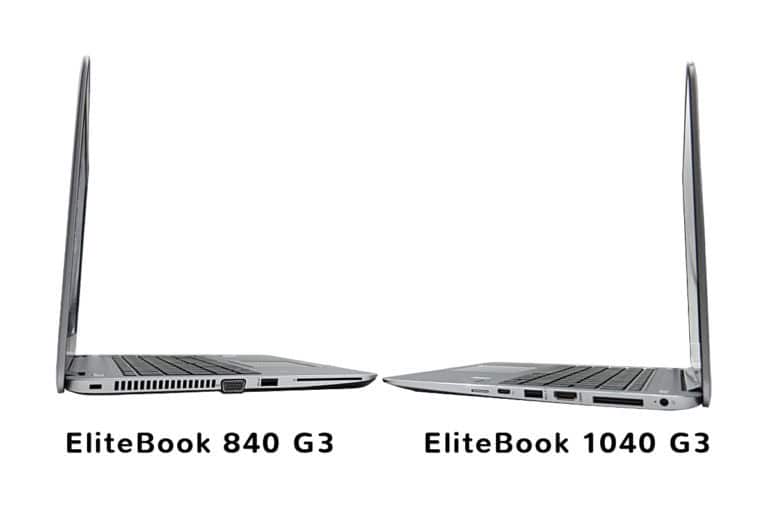 Comparaison EliteBook 840 G3 / EliteBook Folio 1040 G3