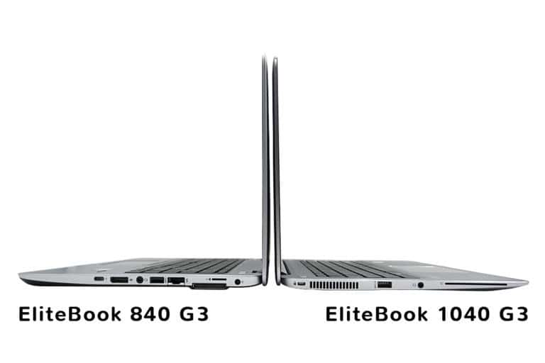Comparaison EliteBook 840 G3 / EliteBook Folio 1040 G3