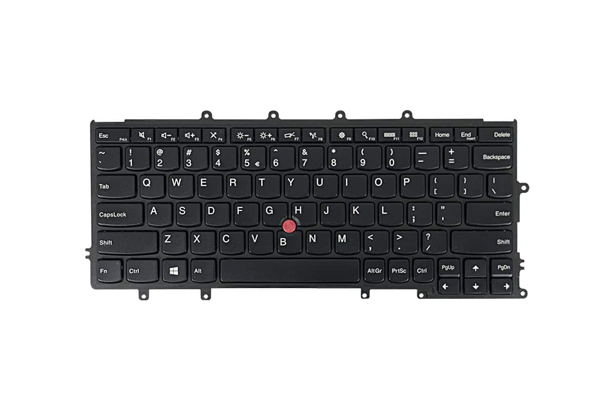 Clavier Anglais pour ordinateur portable Lenovo parmi les modèles suivants : X250, X260.