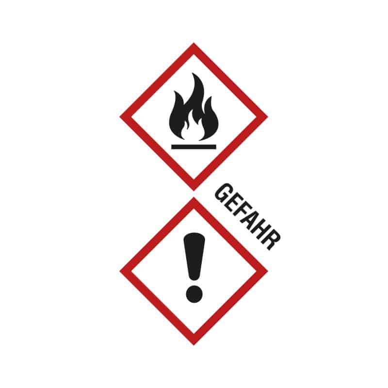 SaunaOel Alpenkraeuter Gefahrensymbole