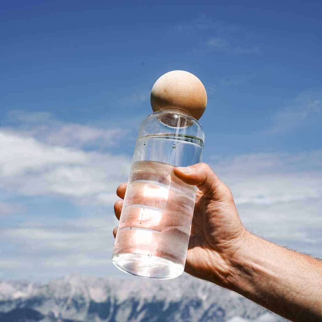 trinkflasche zirbe