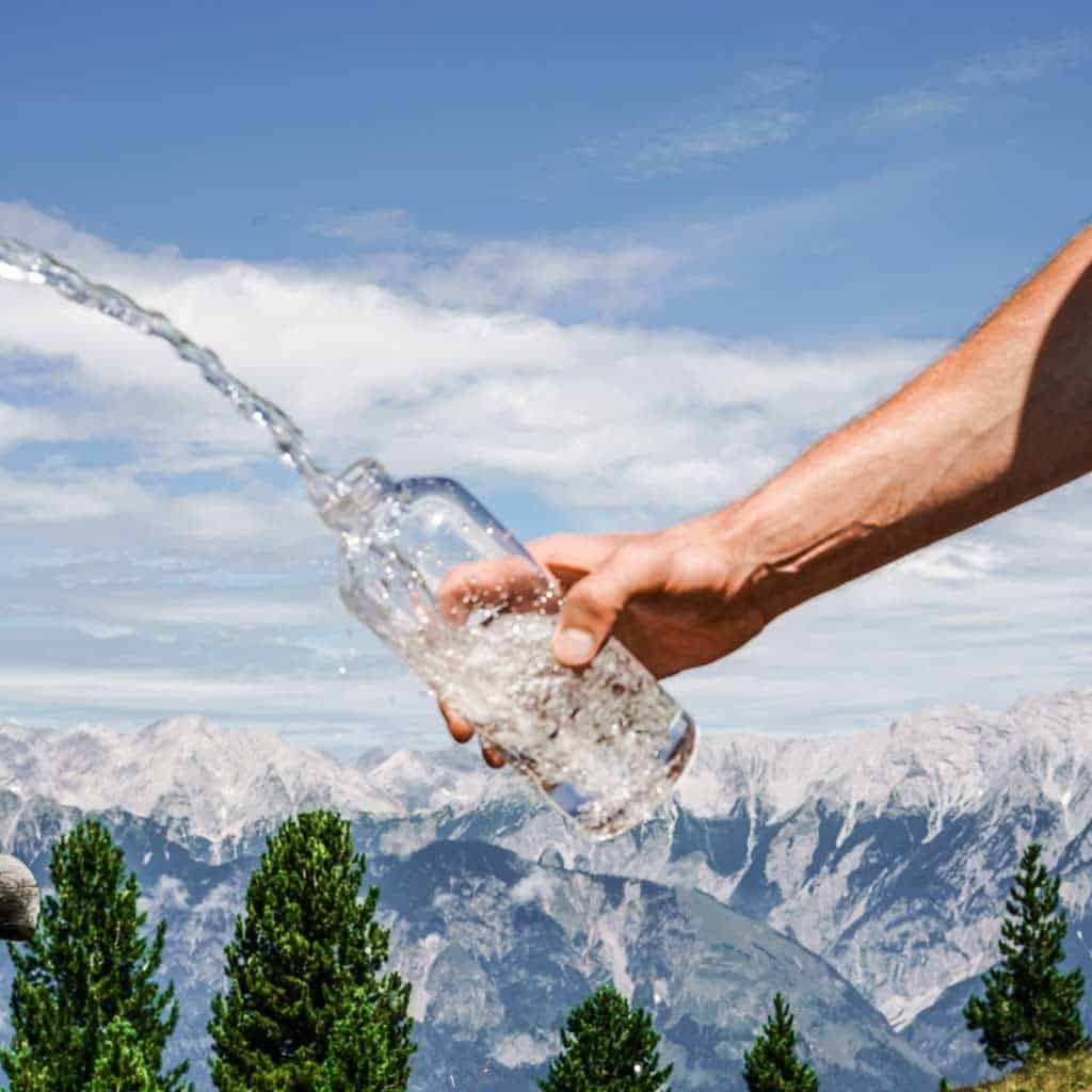zirbenmanschgerl trinkflasche reinigung