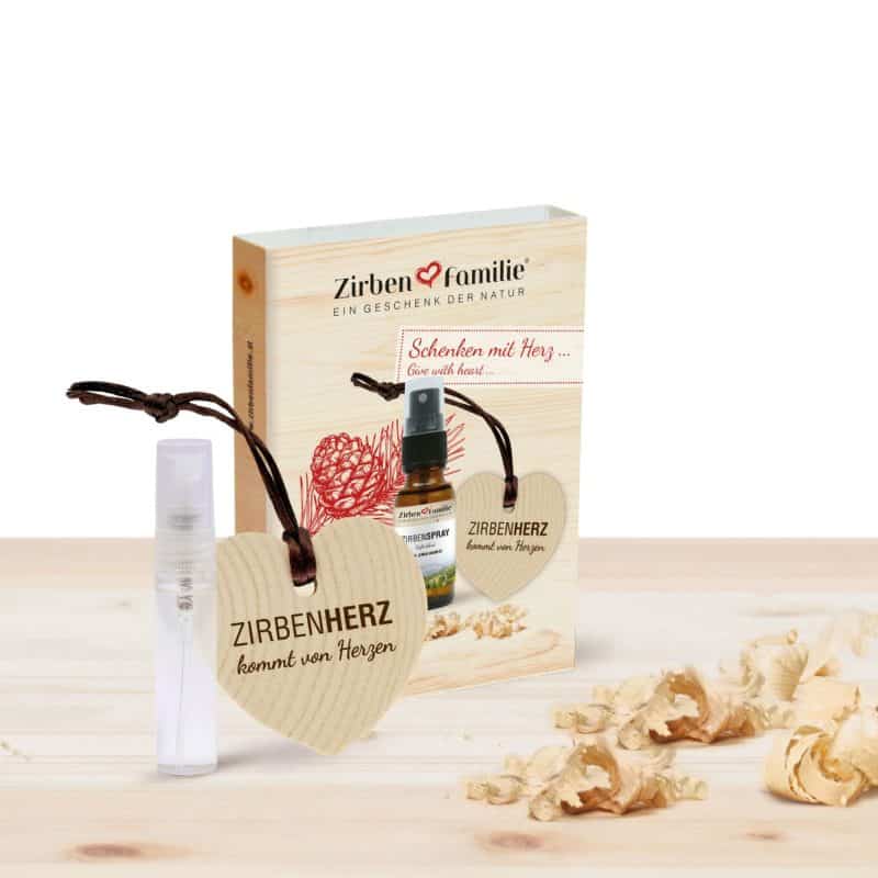 zirbenherz spray set
