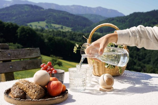 fruehstueck mit karaffe