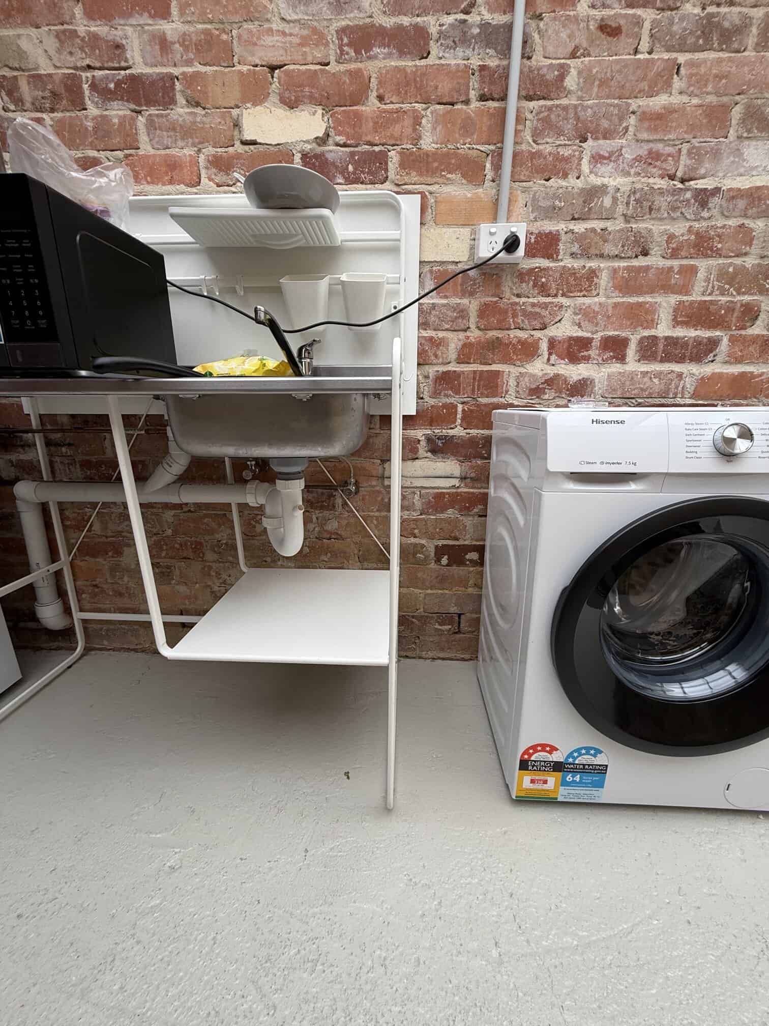 New water outlet installed for washing machine in Canberra.