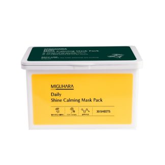 MIGUHARA Daily Shine Calming Mask Pack (30 Sheets)