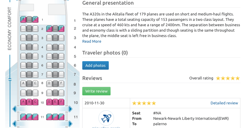 migliori posti in aereo