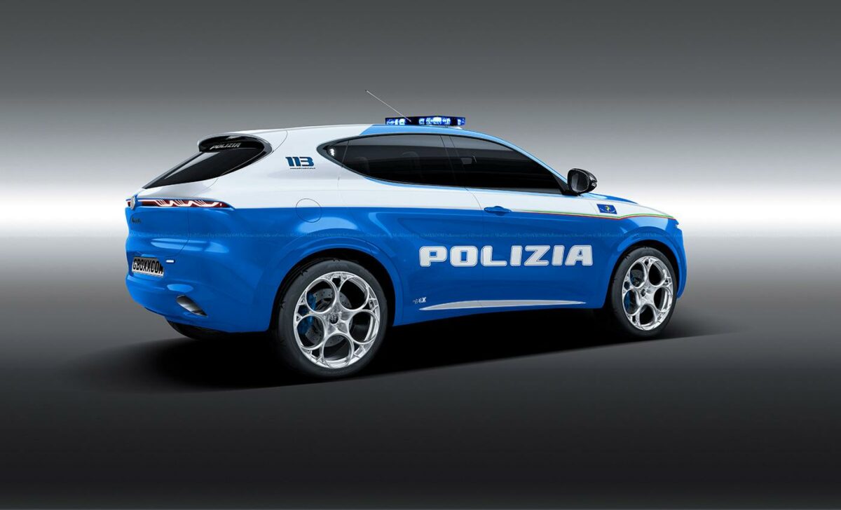 alfa romeo tonale polizia