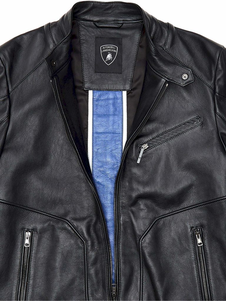 giacca in pelle lamborghini