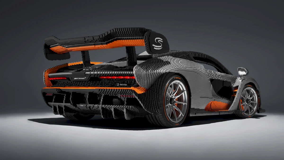 mclaren senna lego