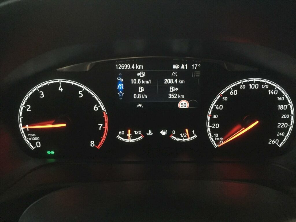 nuova Ford Fiesta ST quadro strumenti