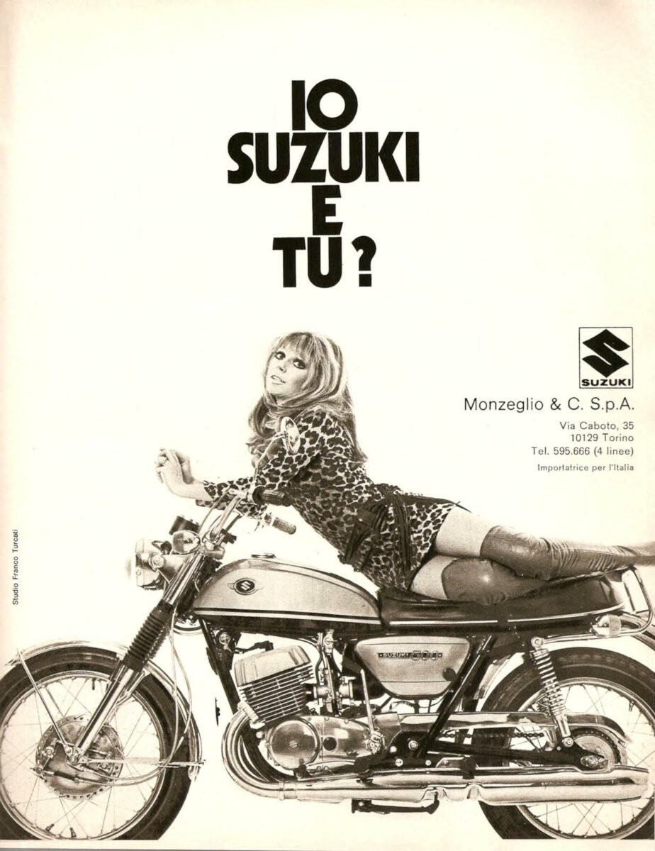 motorbike ads 1971