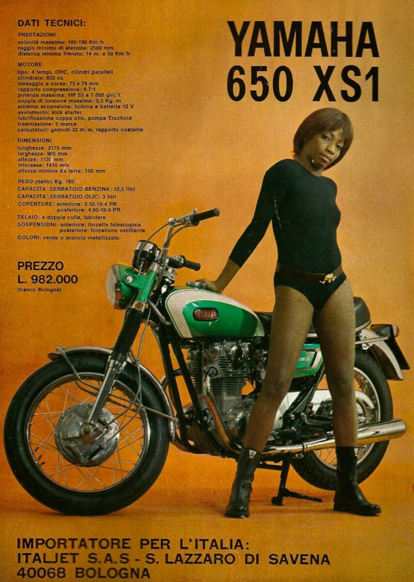 motorbike ads 1971