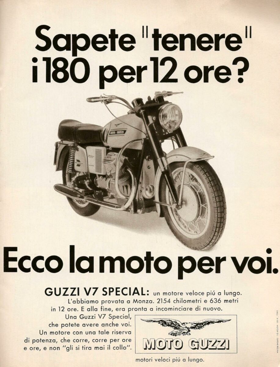 motorbike ads 1971