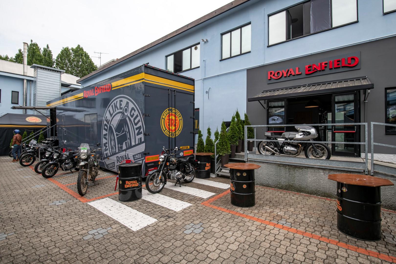 Royal Enfield concept store Milano