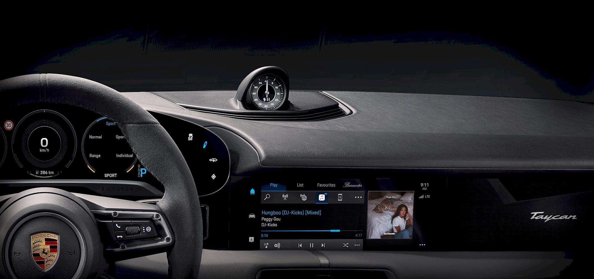 Porsche Taycan interiors