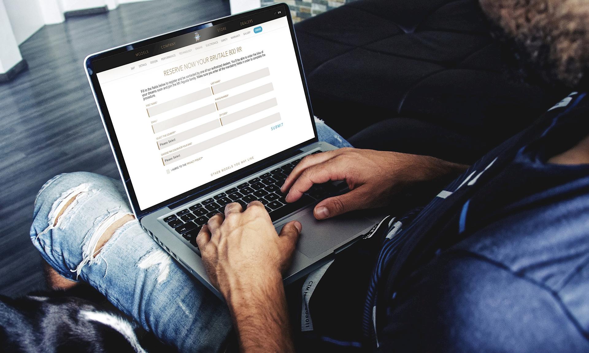 MV Agusta ordini online