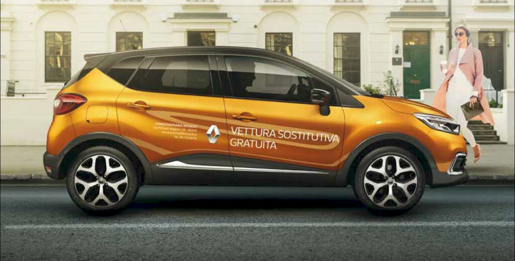 Vettura sostitutiva gratuita Renault
