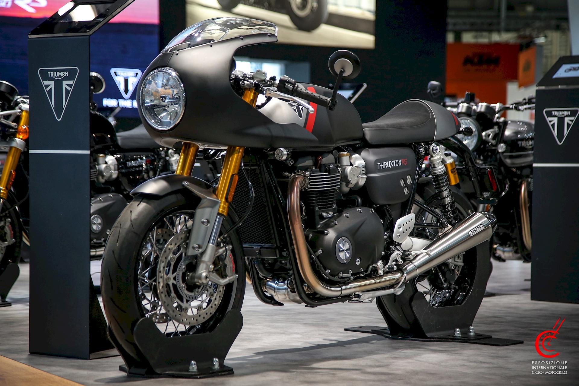 Triumph Thruxton RS 2020 Eicma carena cafe racer