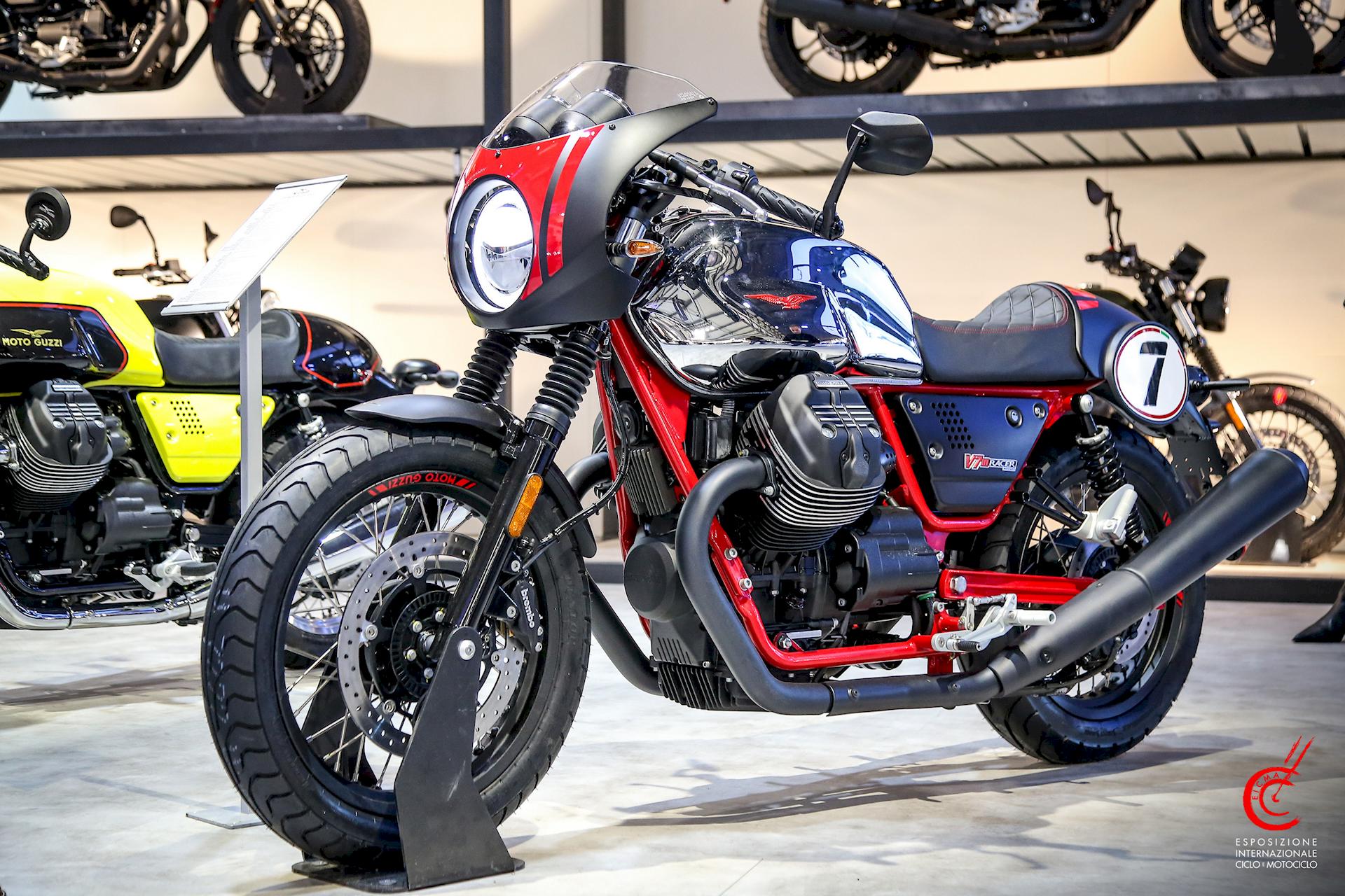 Moto Guzzi V7 III Racer 10th Anniversary Eicma 2019