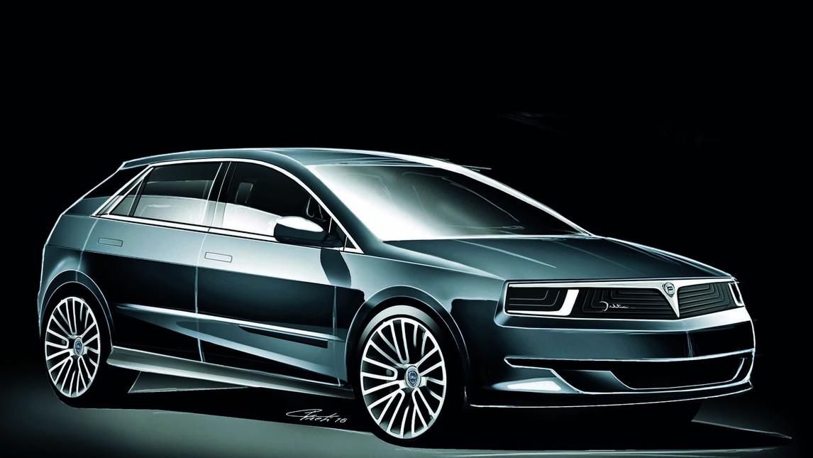 Lancia Delta Rendering