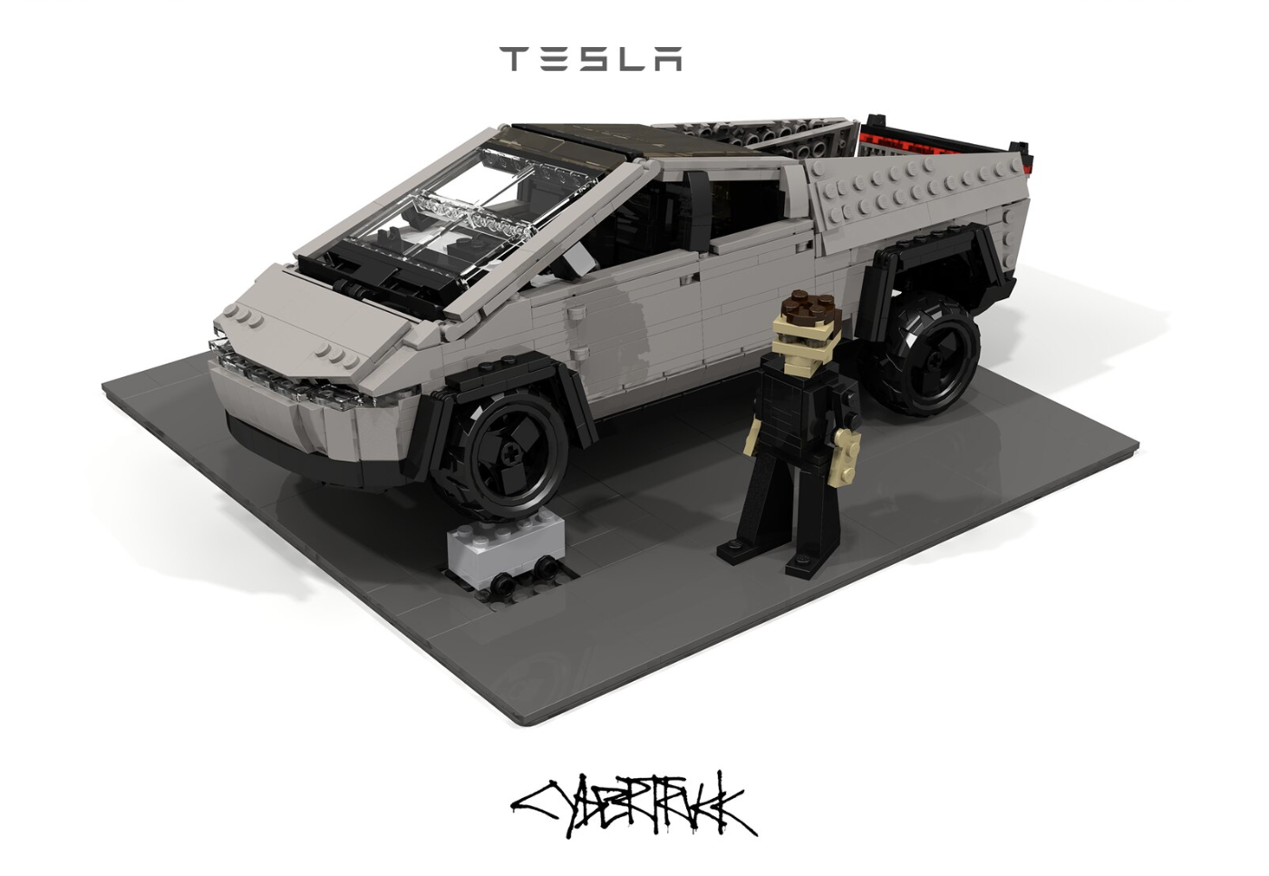 Tesla Cybetruck Lego