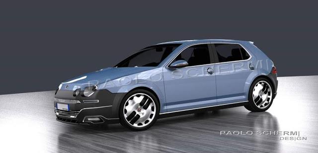 FIAT Ritmo Rendering