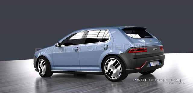 FIAT Ritmo Rendering