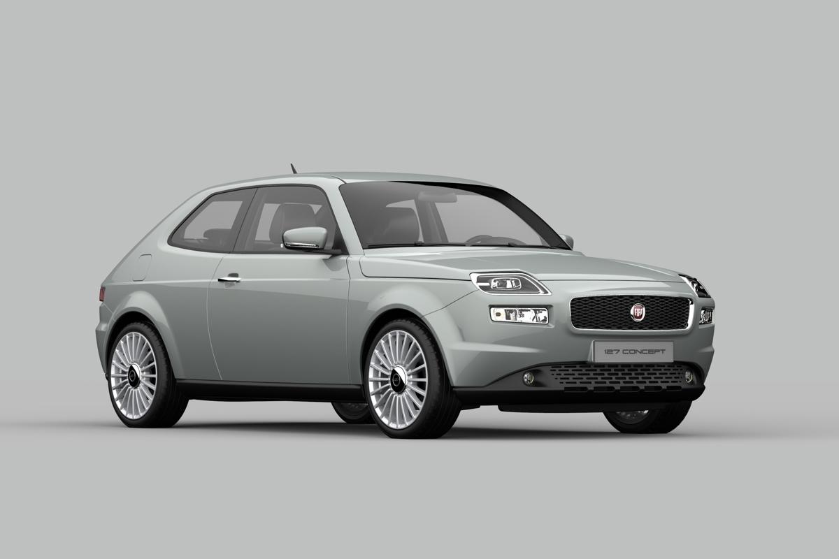 FIAT 127 Rendering