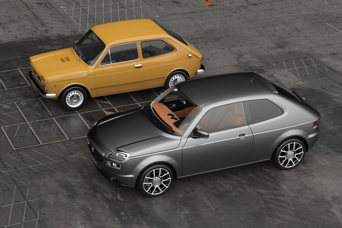 FIAT 127 Rendering