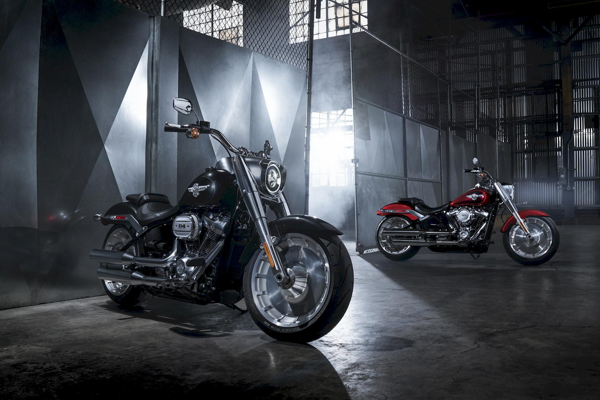 Harley-Davidson FLFBS Fat Boy 114 FLFB Fat Boy 107 2018 Milwaukee-Eight