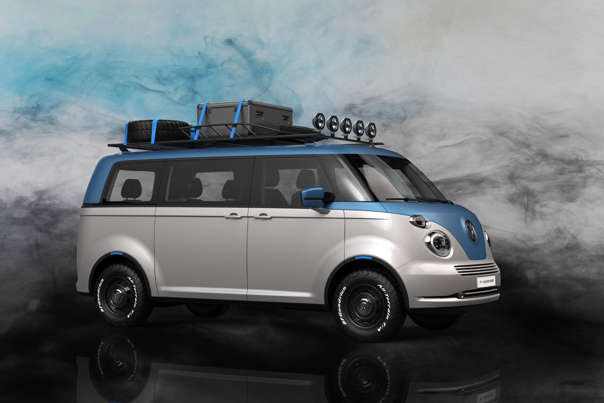 Volkswagen T1 Rendering