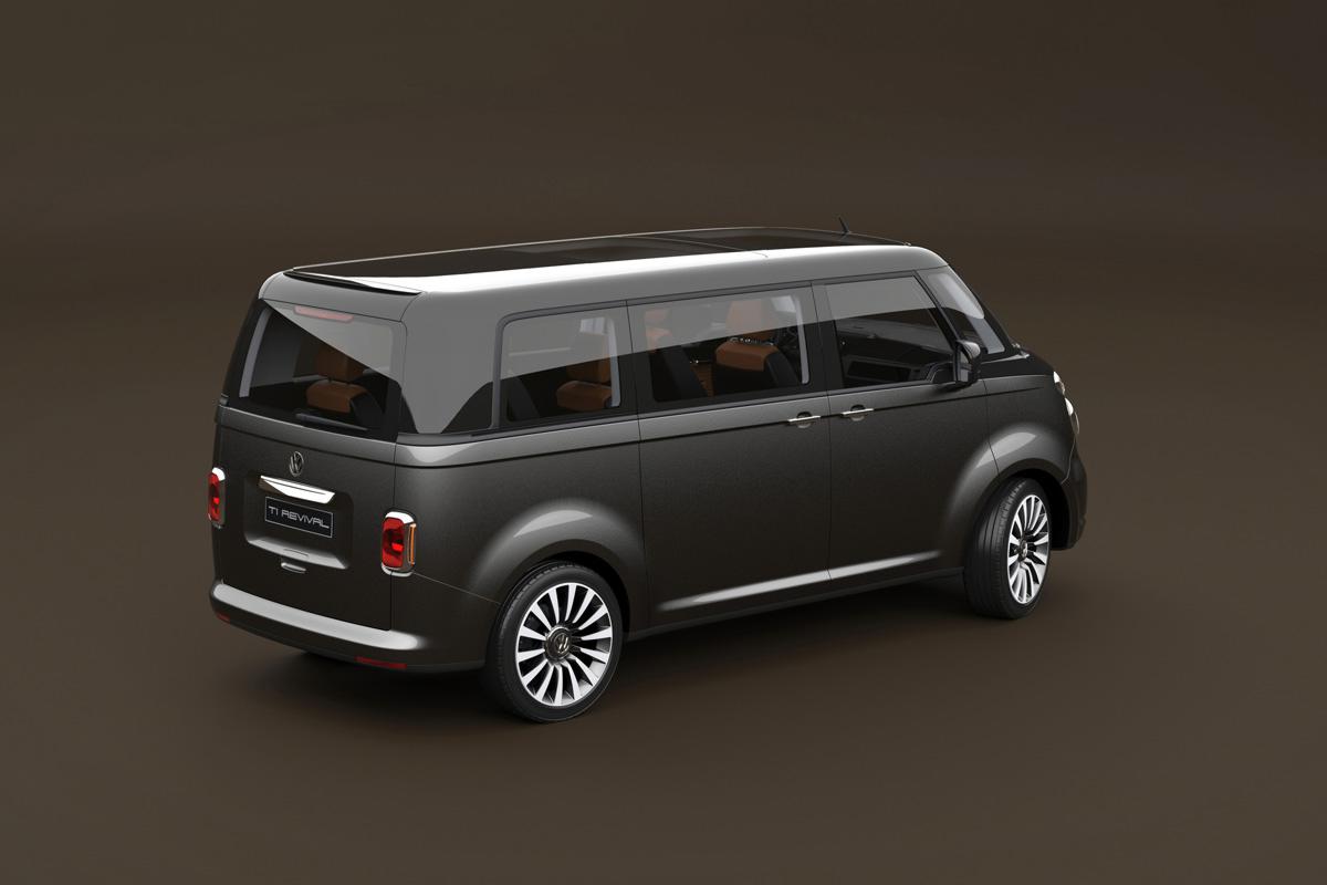 Volkswagen T1 Rendering