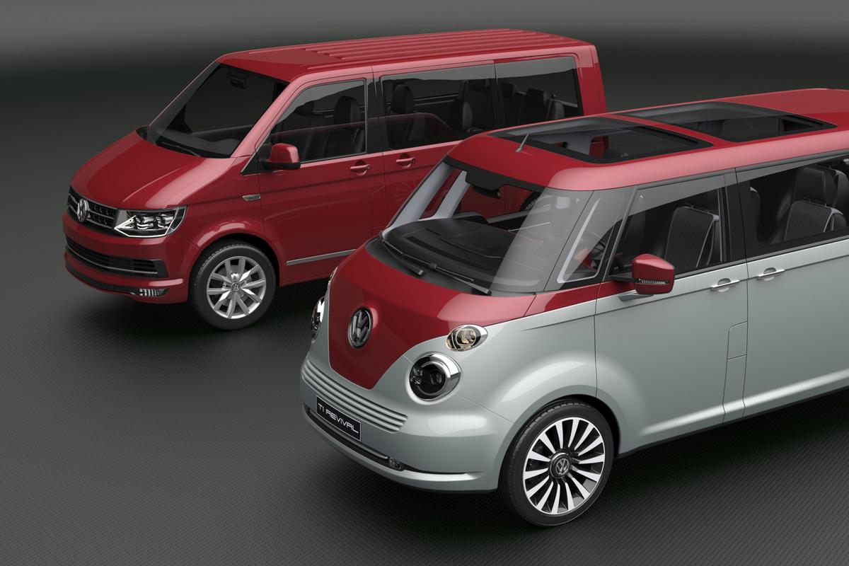 Volkswagen T1 Rendering