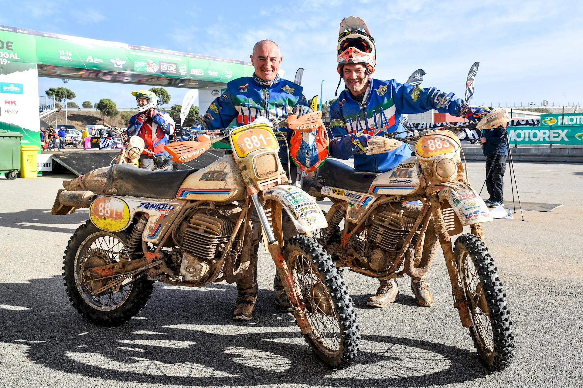 Day4 FIM ISDE 2019 Portimao Giovanni Sala Mario Rinaldi