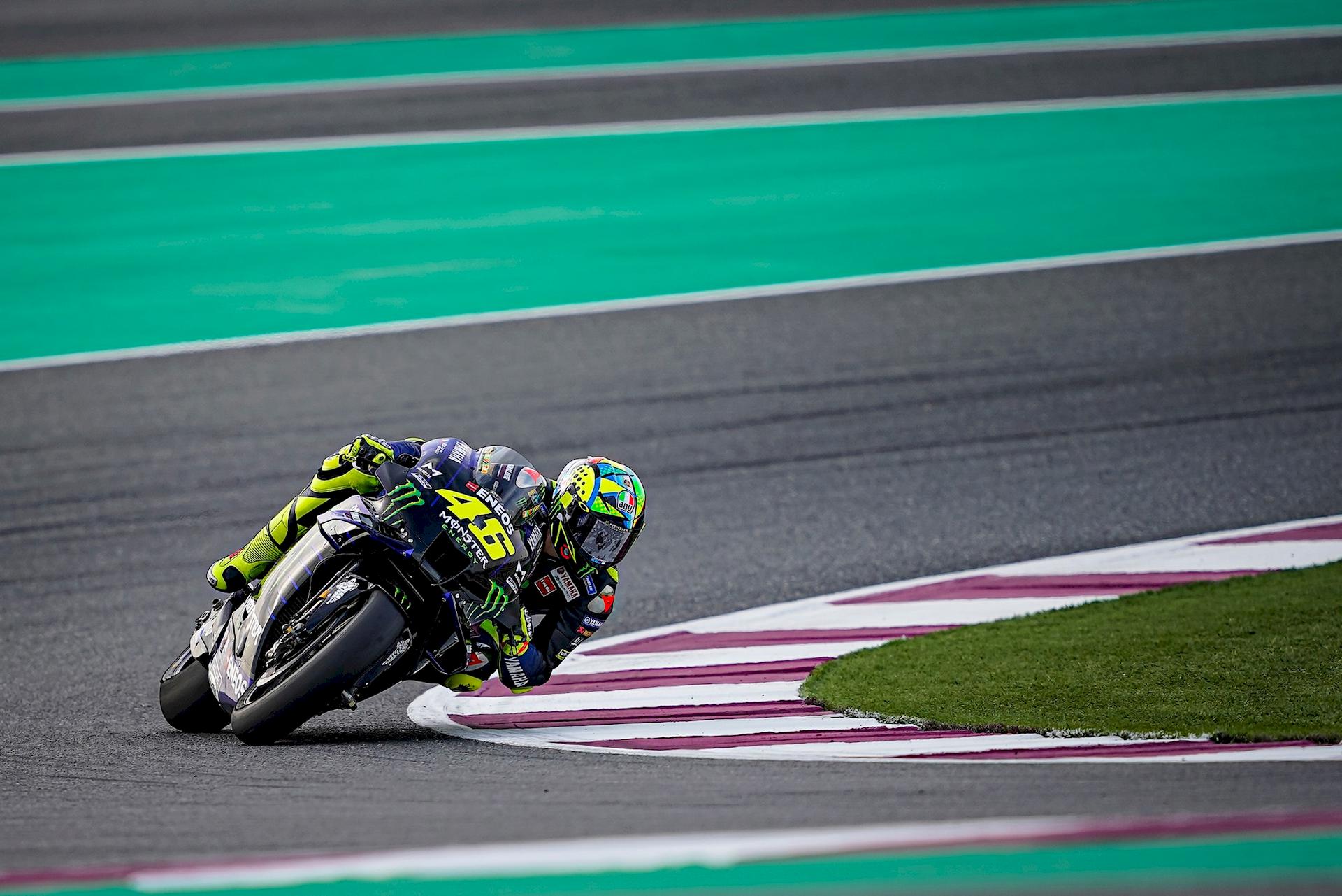 Valentino Rossi Test MotoGP Qatar