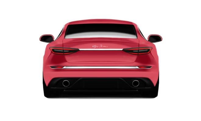 Alfa Romeo Alfetta Rendering