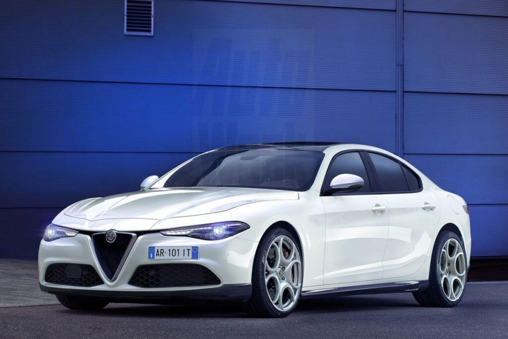 Alfa Romeo Alfetta Rendering