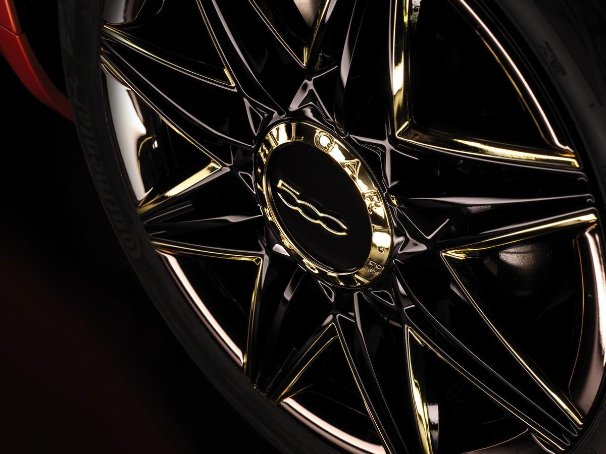 Fiat 500 elettrica Bulgari