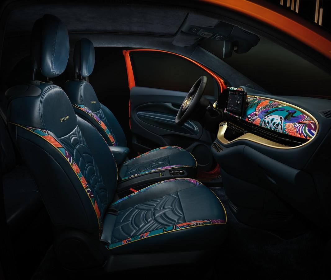 Fiat 500 elettrica Bulgari