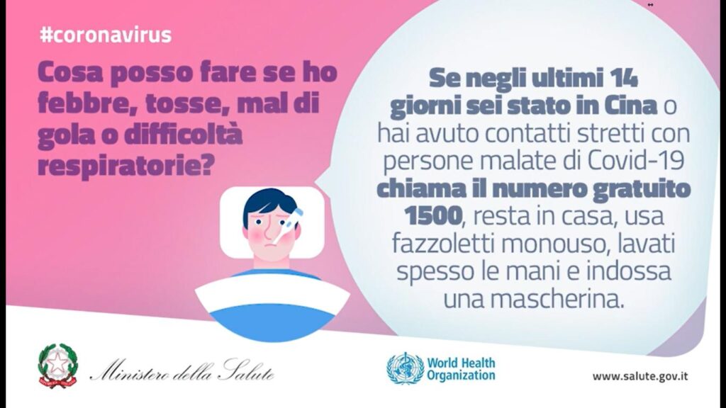 Cosa posso fare se ho febbre, tosse, mal di gola o difficolta respiratorie