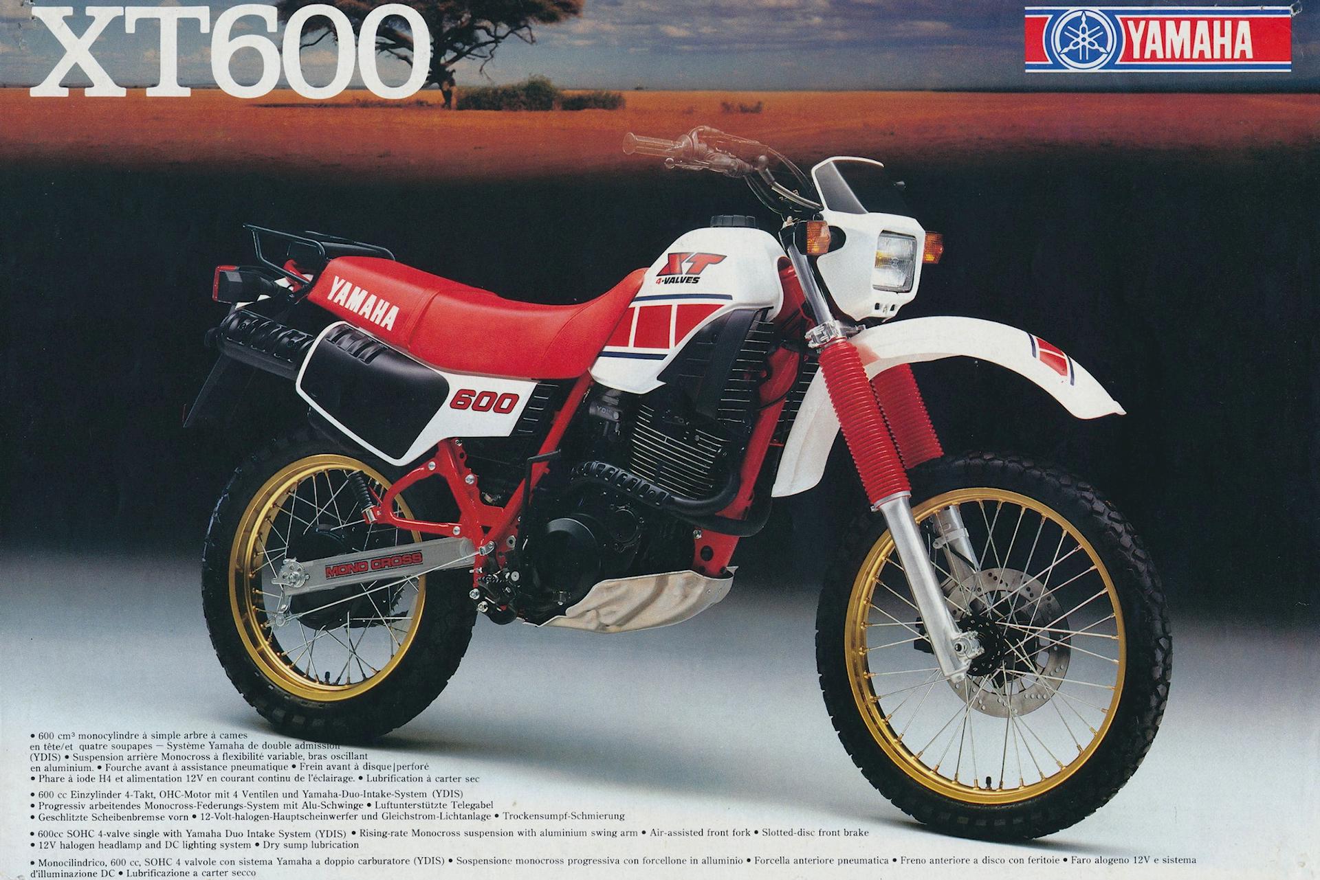 Yamaha XT600 43F 1984