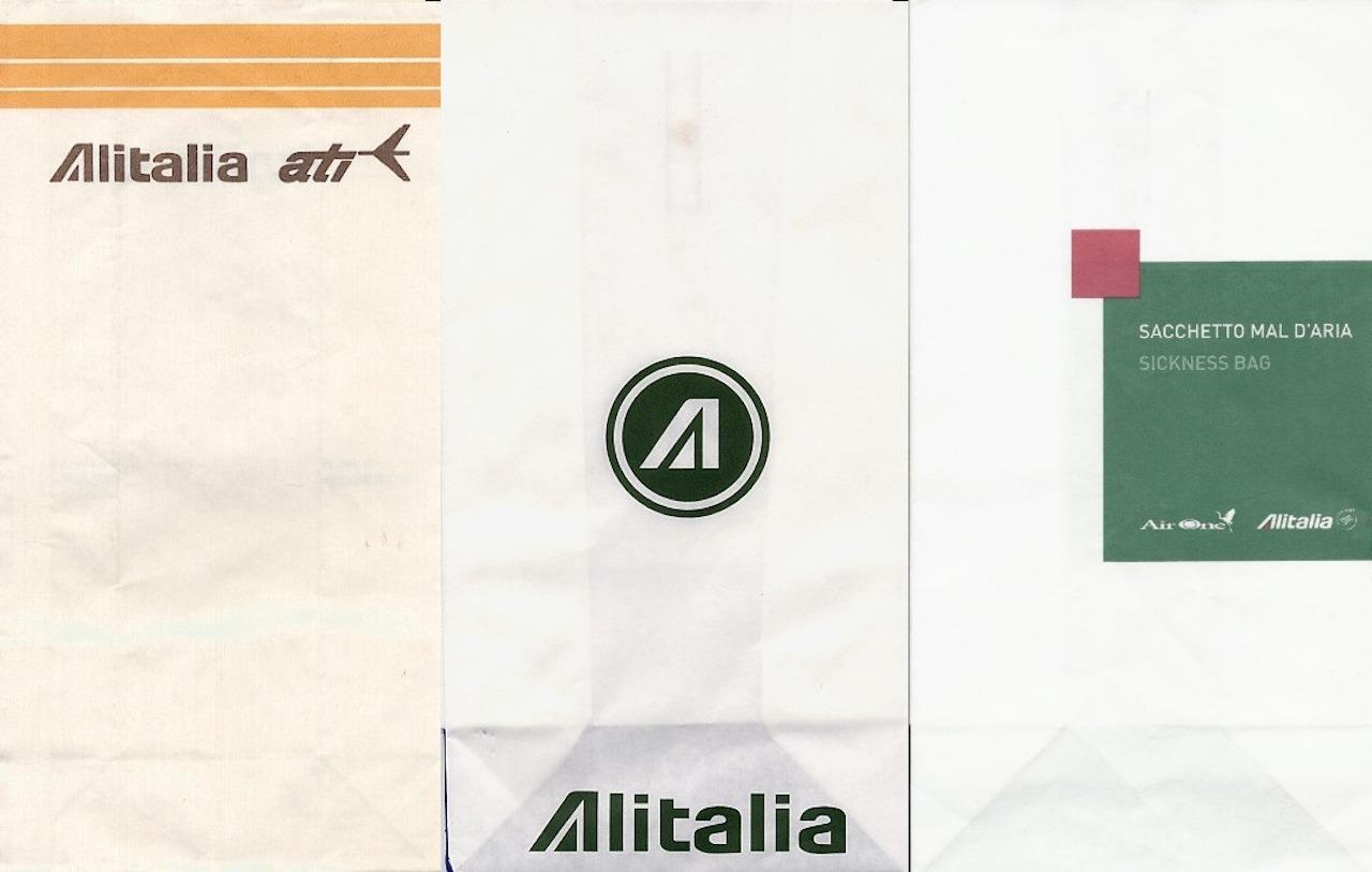 sacchetto vomito aereo