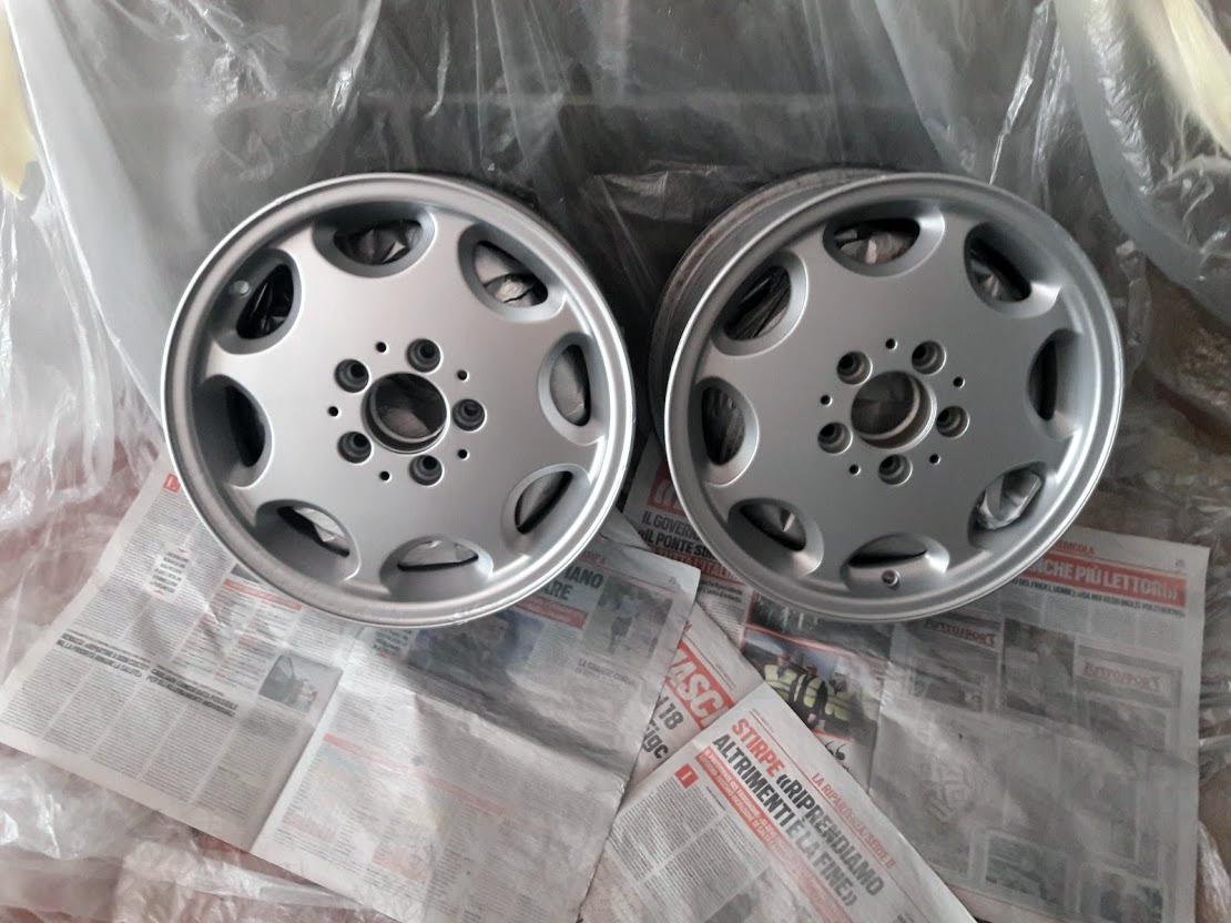 riverniciare i cerchi in lega